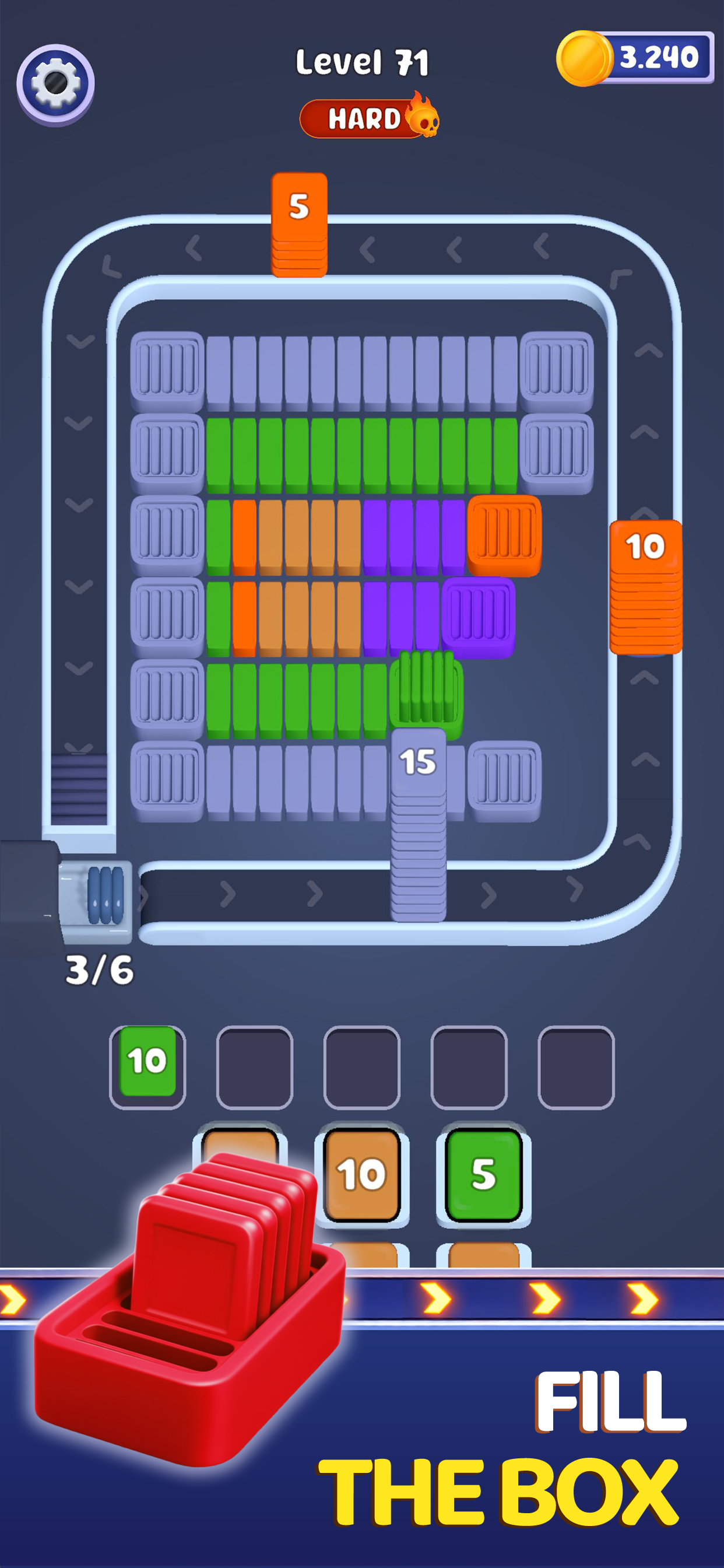 Color flow and deck management in action