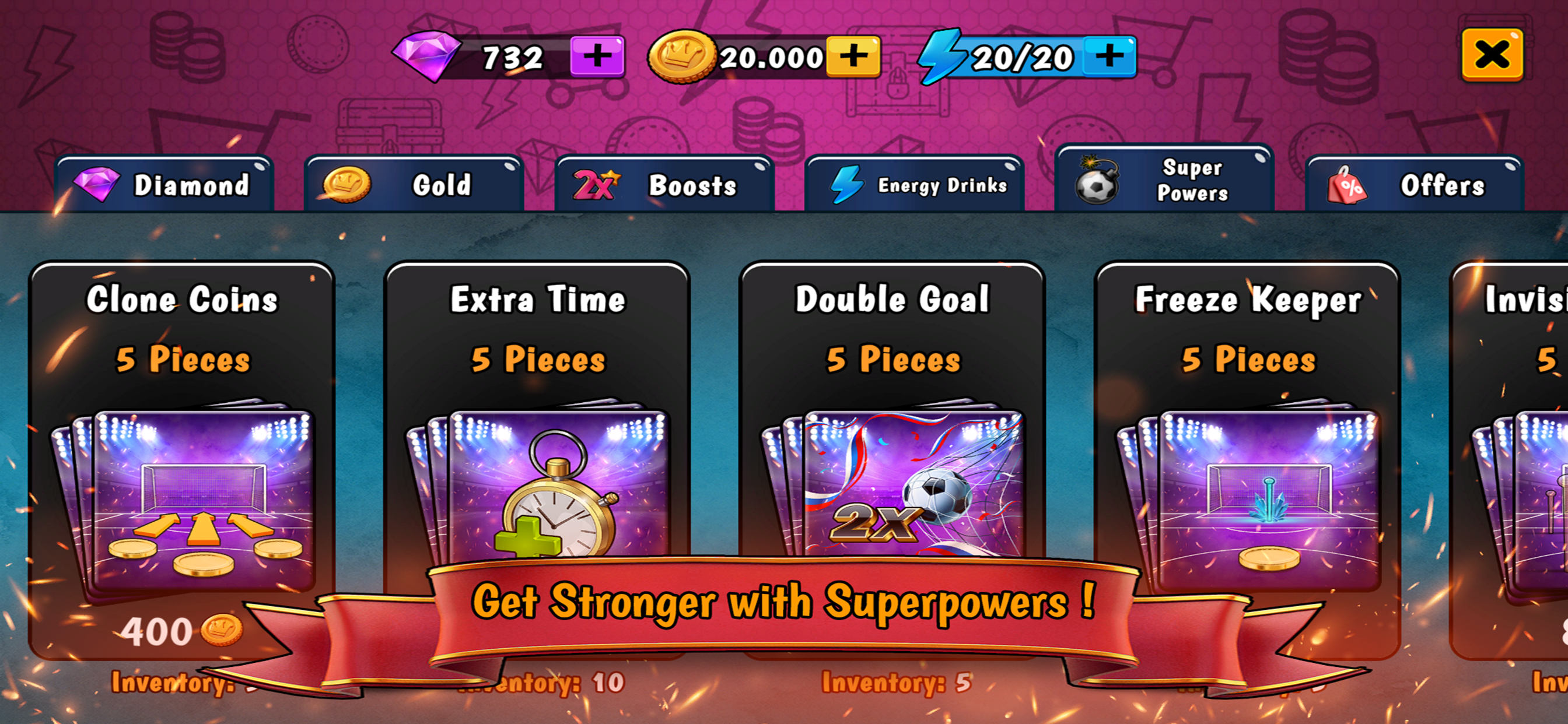 Interactive UI for game state and matchmaking